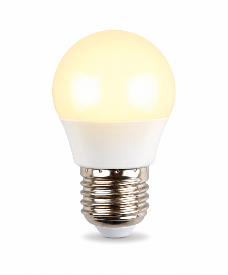 5.5W ES/Edison Screw Golf Ball Shape LED Light Bulb - Warm White 5.5W ES/Edison Screw Golf Ball Shape LED Light Bulb - Warm White