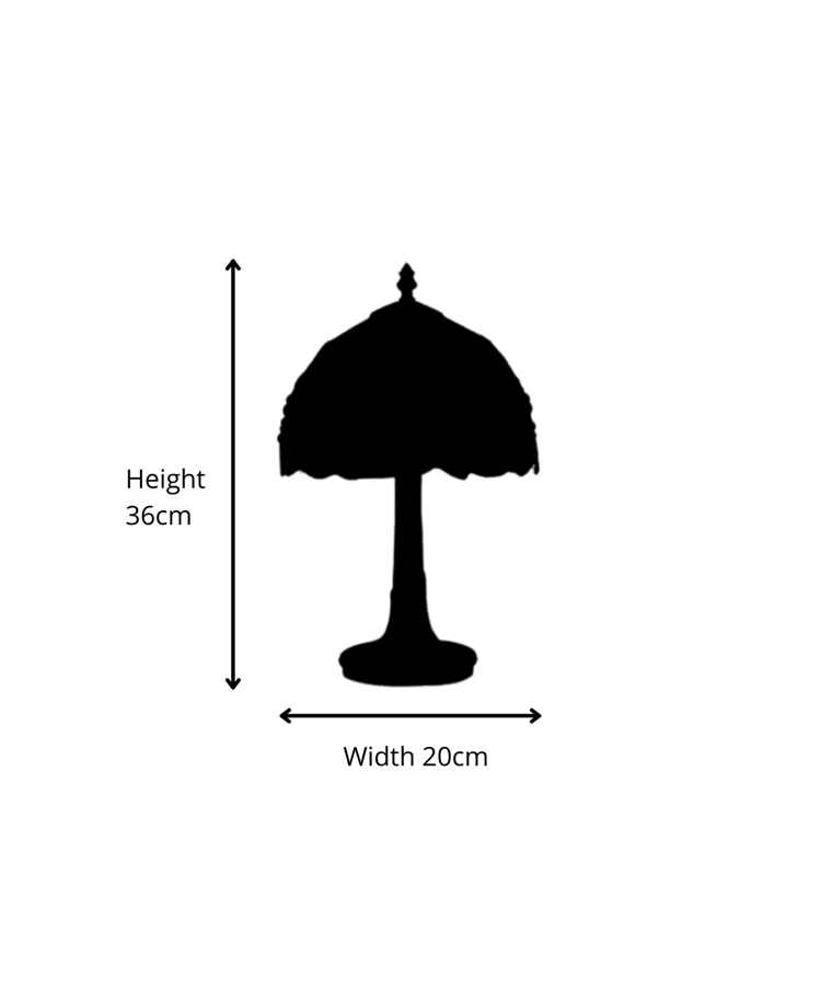 Lily Small Tiffany Style Stained Glass Traditional Table Lamp Lily Small Tiffany Style Stained Glass Traditional Table Lamp