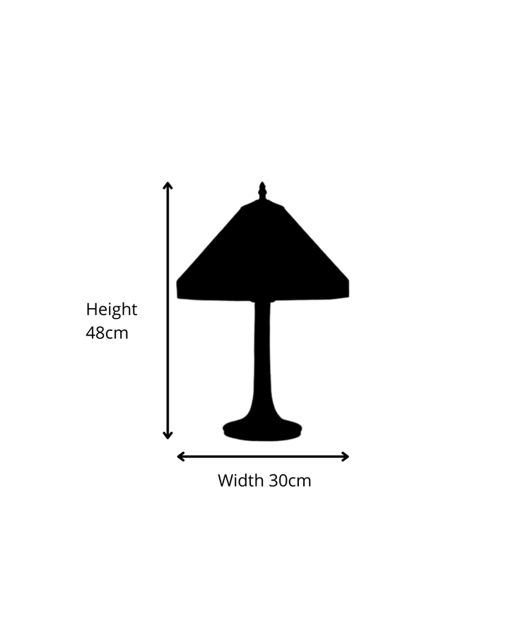 Portland Modern Tiffany Style Cream Stained Glass Table Lamp Portland Modern Tiffany Style Cream Stained Glass Table Lamp