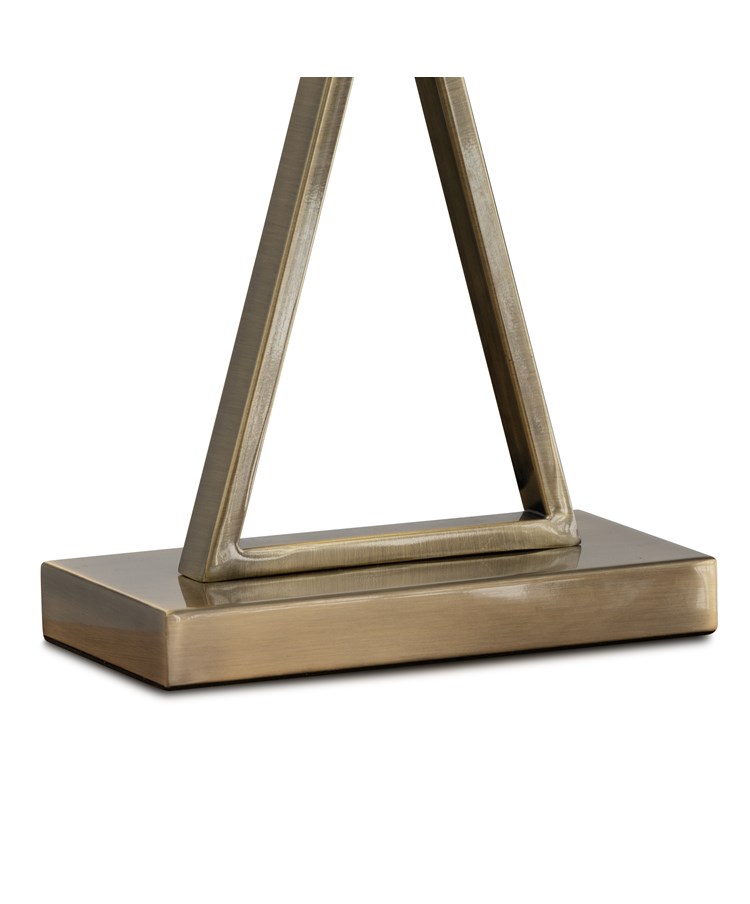 Art Deco Tiffany Style Rectangular Glass Table Lamp - Amber - Antique Brass Art Deco Tiffany Style Rectangular Glass Table Lamp - Amber - Antique Brass