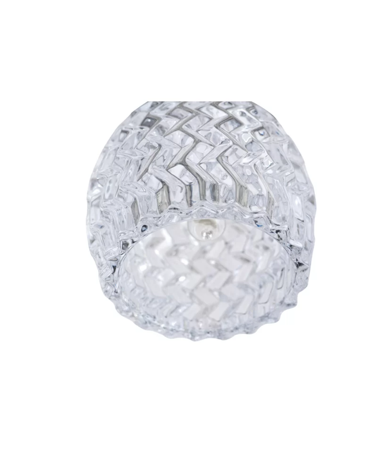 Hendon Semi Flush Silver Chrome 5 Light Ceiling Light with Crystal Glass Shades Hendon Semi Flush Silver Chrome 5 Light Ceiling Light with Crystal Glass Shades