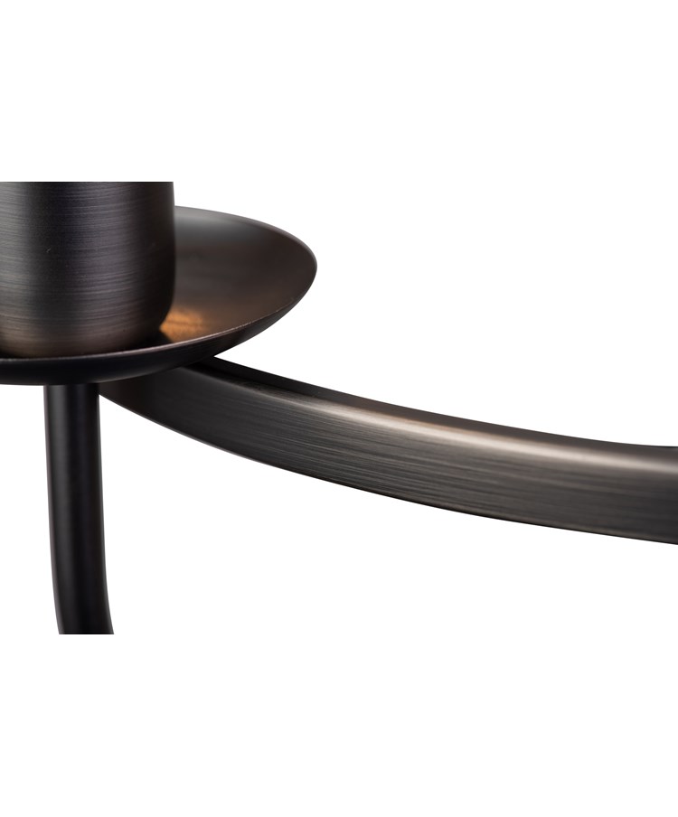 Islington Modern Grey 5-Light Ceiling Chandelier - Pewter Hoop/Ring Design Islington Modern Grey 5-Light Ceiling Chandelier - Pewter Hoop/Ring Design