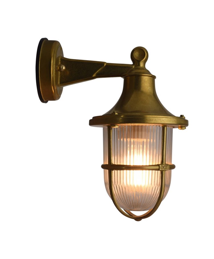 Elipta Greenwich Outdoor Wall Lantern Light - Solid Brass Elipta Greenwich Outdoor Wall Lantern Light - Solid Brass