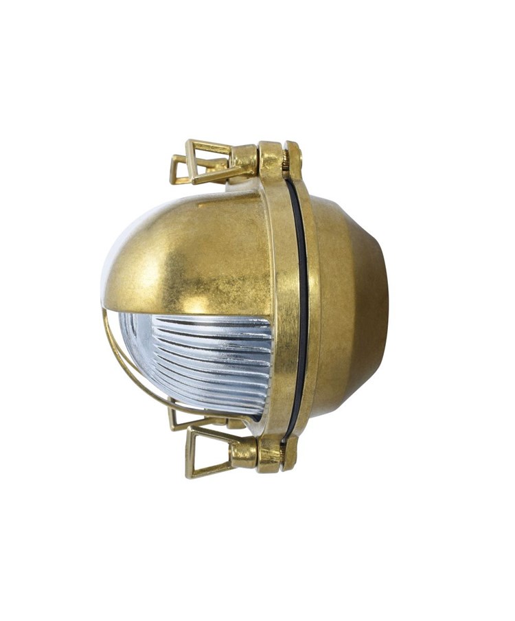 Elipta Portsmouth Oval Eyelid Bulkhead Wall Light - Soild Brass Elipta Portsmouth Oval Eyelid Bulkhead Wall Light - Soild Brass