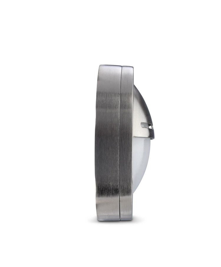 Elipta Chatham Eyelid Outdoor Wall Light - Solid Brass, Nickel Plated Finish Elipta Chatham Eyelid Outdoor Wall Light - Solid Brass, Nickel Plated Finish