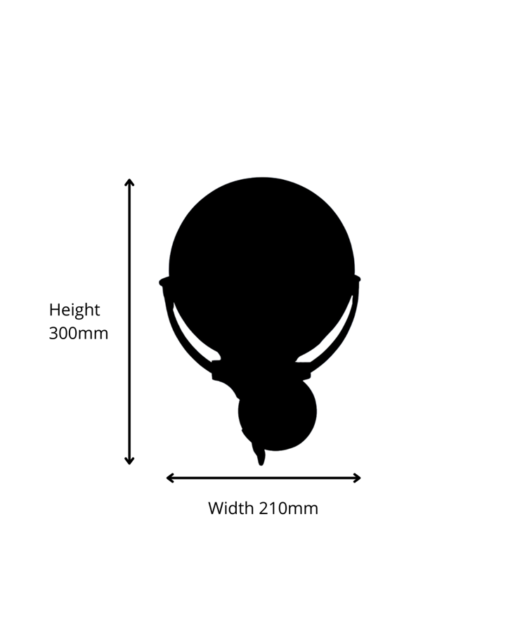 Elipta Globe Lantern - Solid Brass, Antique Lacquered Finish, Outdoor Wall Light Elipta Globe Lantern - Solid Brass, Antique Lacquered Finish, Outdoor Wall Light