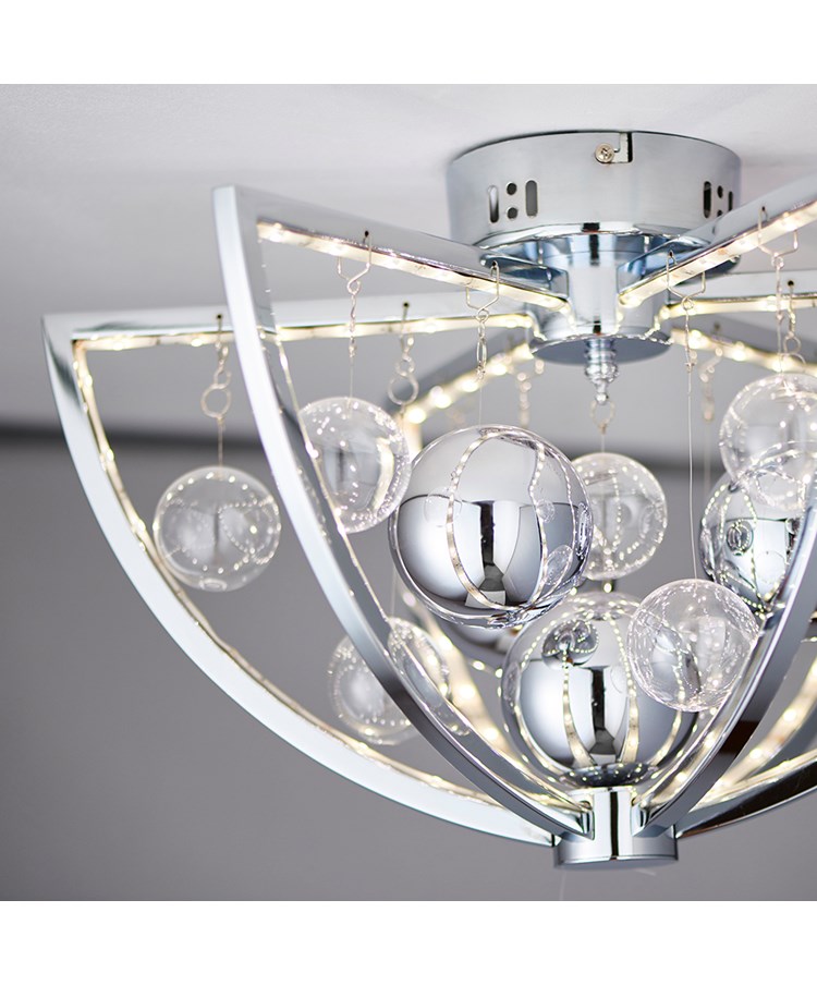 Endon Muni LED Flush Ceiling Light Endon Muni LED Flush Ceiling Light