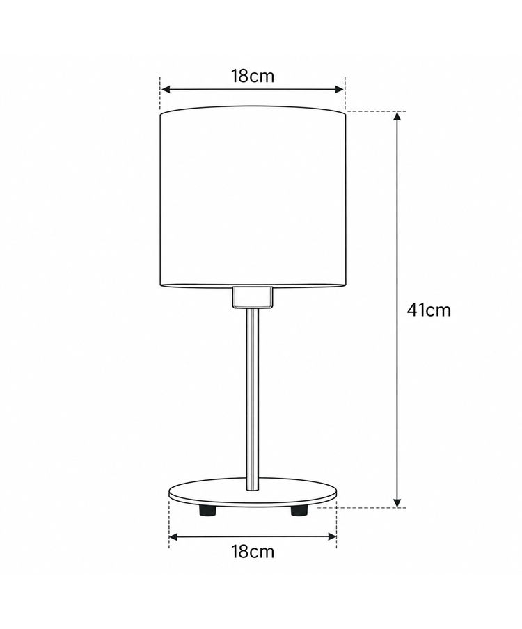 Pasteri Silver Stick Table lamp Pasteri Silver Stick Table lamp