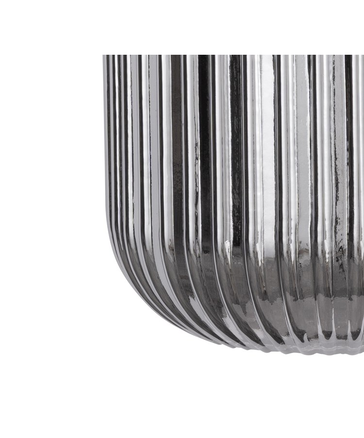 Echo Modern Pewter Wall Light with Grey Linen Shade Echo Modern Pewter Wall Light with Grey Linen Shade