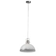 Dome Modern Suspension Ceiling Pendant Light - St Moritz Glass
