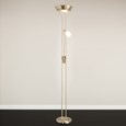 Mother and Child Floor Lamp - Antique Brass - Complete With LED Bulbs