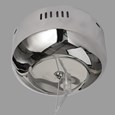 Modern Chrome LED Ceiling Pendant Light Fixture - 3 Baubles