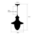 Fisherman Single Pendant Ceiling Light - Silver