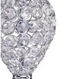 Hannah Luxury Chrome & Crystal Table Lamp Base