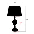 Hannah Luxury Elegant Chrome & Crystal Table Lamp with Ivory Linen Shade