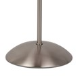 Swing Arm Floor Lamp Satin Silver