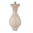 Fengate Grey Table Lamp with Blue Gold Shade