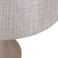 Bailey Grey Linen Table Lamp Shade - 25cm - Replacement Shade - Shade Only
