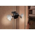 Battery Powered Double Outdoor Security Light - PIR Sensor - LED - Easy Install