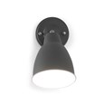 Ardley Dark Grey Switched Adjustable Directional Head  Wall Light