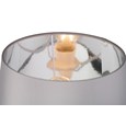 Bailey Grey Silver Lined Lamp Shade - 25cm - Replacement Shade - Shade Only