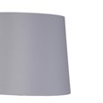 Bailey Grey Silver Lined Lamp Shade - 25cm - Replacement Shade - Shade Only