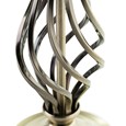 Queenswood Classic Barley Twist Table Lamp Base Only - Antique Brass