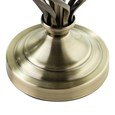 Queenswood Classic Barley Twist Table Lamp Base Only - Antique Brass