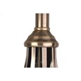 Queenswood Classic Barley Twist Table Lamp with Ivory Linen Shade- Antique Brass