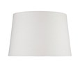 Queenswood Classic Barley Twist Table Lamp with Ivory Linen Shade- Antique Brass
