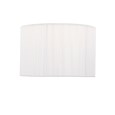 Queenswood Table Lamp Silver - Ivory String Shade
