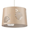 Lacy Bloom Stencil Champagne Gold Ceiling Light Lamp Shade - 30cm - Shade Only
