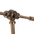 Cantilever Industrial Style Table Lamp - Antique Metal Finish