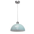 Dome Modern Suspension Ceiling Pendant Light - Blue