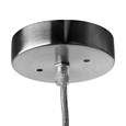 Modern Black Teardrop Pendant Ceiling Light - Adjustable Cable