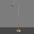 Flexi Floor Lamp - Antique Brass - Complete with LED Bulb