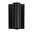 LIMA BLACK WALL LIGHT LED SWITCHED