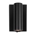 LIMA BLACK WALL LIGHT LED SWITCHED