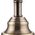 Pair of Malham Small Touch Control Table Lamps Cream with Ivory Pleated Shades