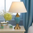 Bailey Blue/Antique Touch Table Lamp