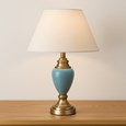 Bailey Blue/Antique Touch Table Lamp
