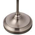 Heavyweight Reading Floor Lamp Satin Silver