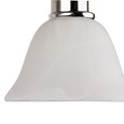 Modern Corsica Silver 3 Light with Glass Shades - Ceiling Light
