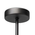 Tripoli 3 Light Bar Pendant Ceiling Light with Clear Glass Shades