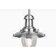 Fisherman Satin Silver Bar Pendant Ceiling Light