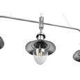 Fisherman Satin Silver Bar Pendant Ceiling Light