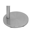 3 Head Arc Adjustable Floor Lamp with Grey Linen Shades Modern Design