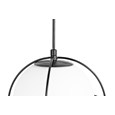 Luna Single Opal Glass Pendant Ceiling Light