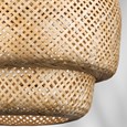 Rattan Sand Large Ceiling Light Lamp Shade 45cm Easy Fit Pendant Shade Only