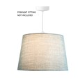 Queenswood Blue Gold Lined Shade